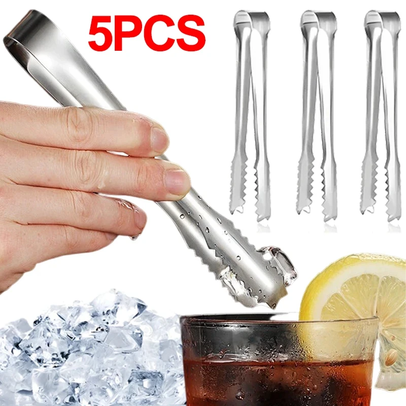 S9f5f3eb88b7546879801881f79aebd3cg.webp Stainless Steel Mini Ice Tongs - Image 1