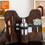 7-Piece Stainless Steel Cocktail Shaker Set