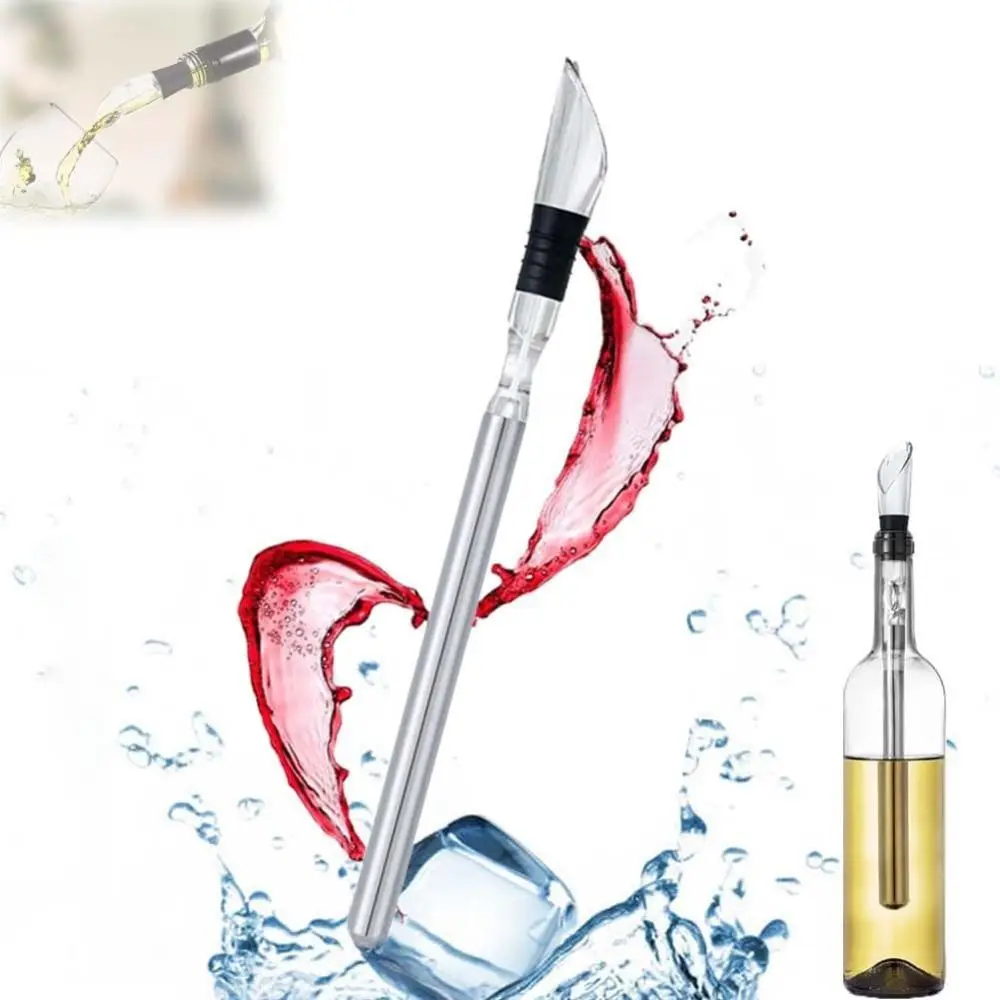 Sd6a23091314a4510941dcbb4da4a9635w.webp Stainless Steel Wine Chiller Stick – Rapid Cooling Pourer - Image 1