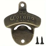 Vintage Wall-Mounted Bottle Opener
