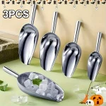 3-Piece Stainless Steel Scoop Set